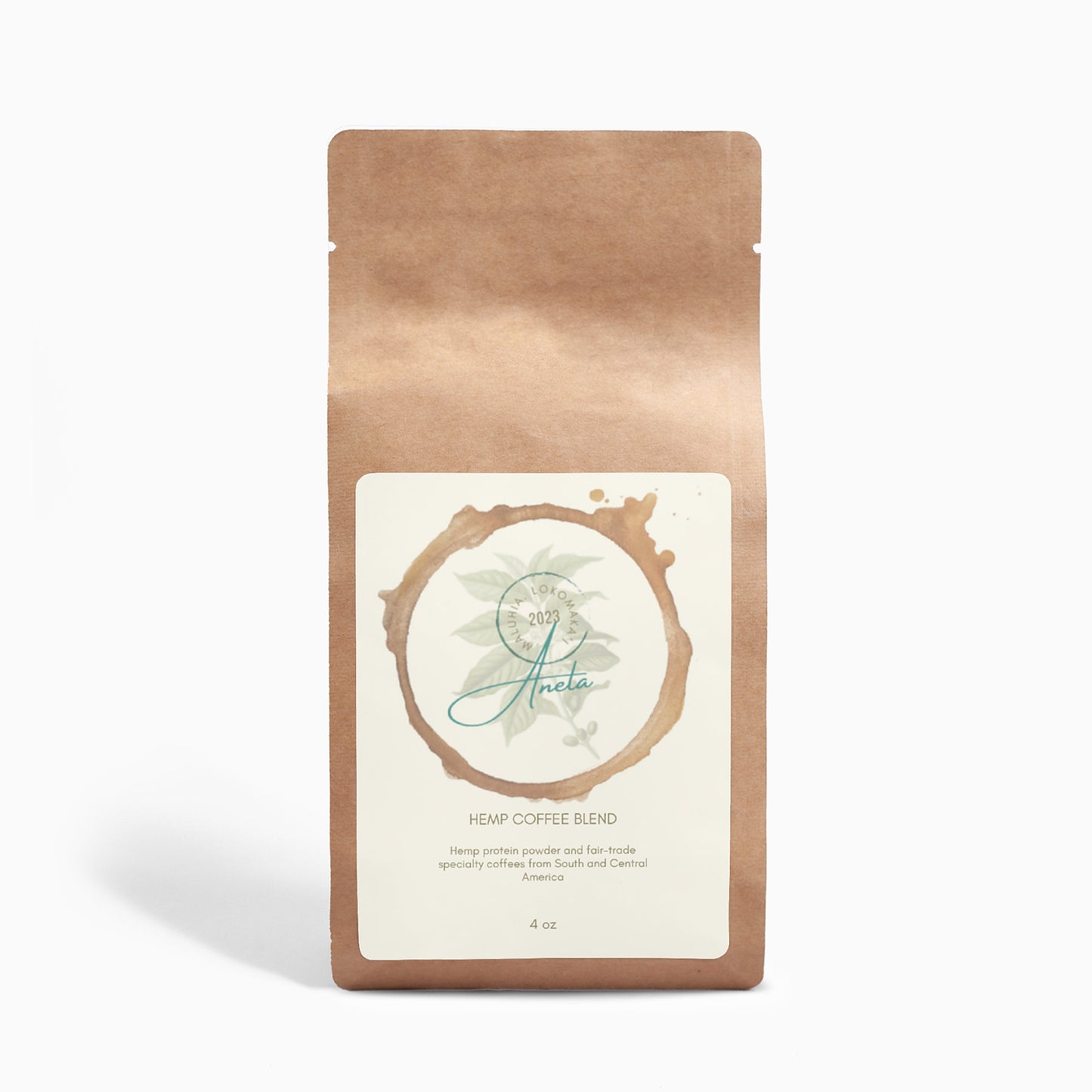 Organic Hemp Coffee Blend - Medium Roast 4oz