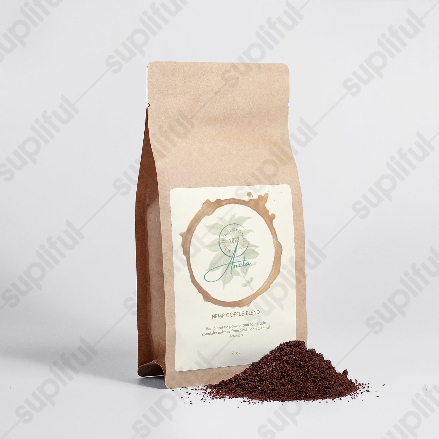 Organic Hemp Coffee Blend - Medium Roast 4oz
